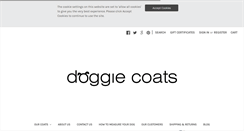 Desktop Screenshot of doggiecoats.co.uk